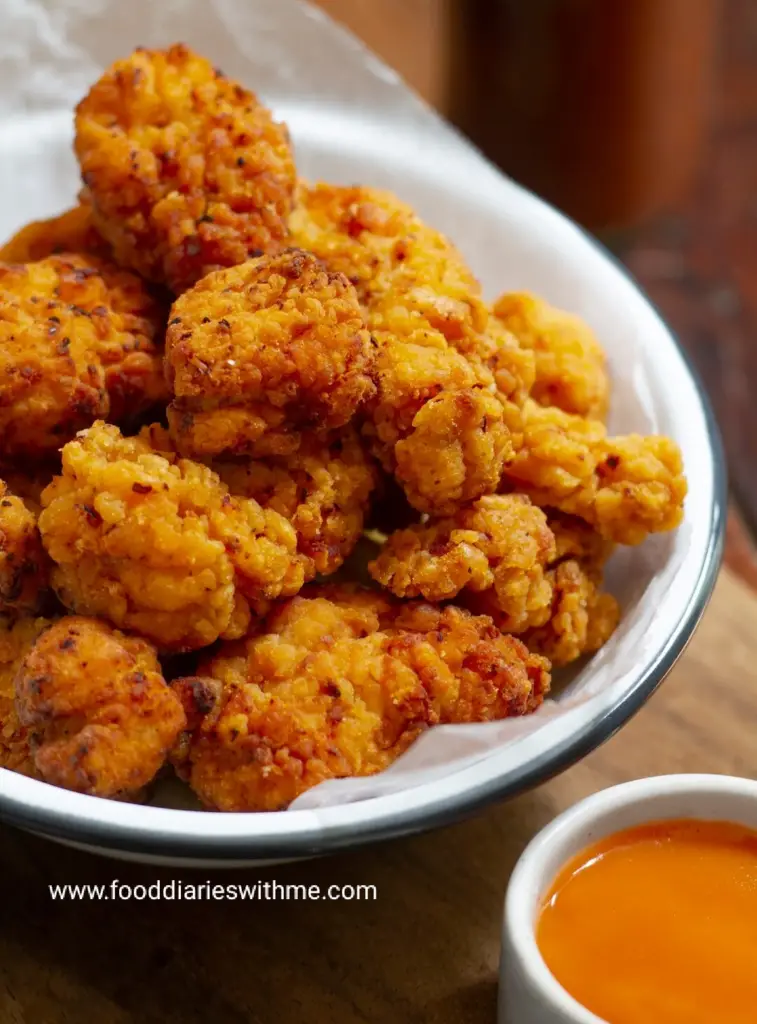 Frozen Popcorn Chicken In Air Fryer Recipe