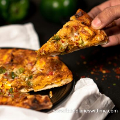 Chicken Pizza With White Sauce Recipe