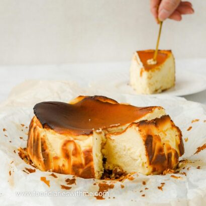 Burnt Basque Cheesecake Recipe