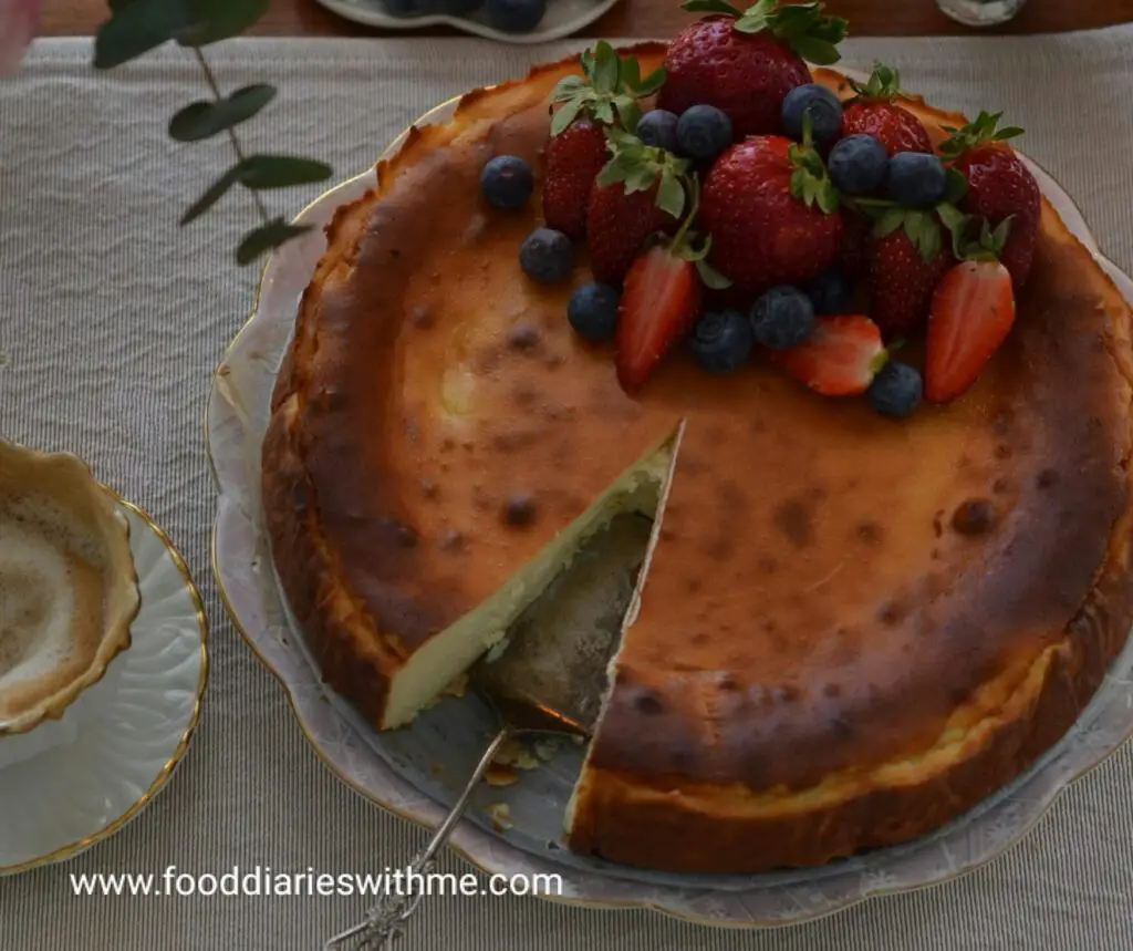 Burnt Basque Cheesecake Recipe