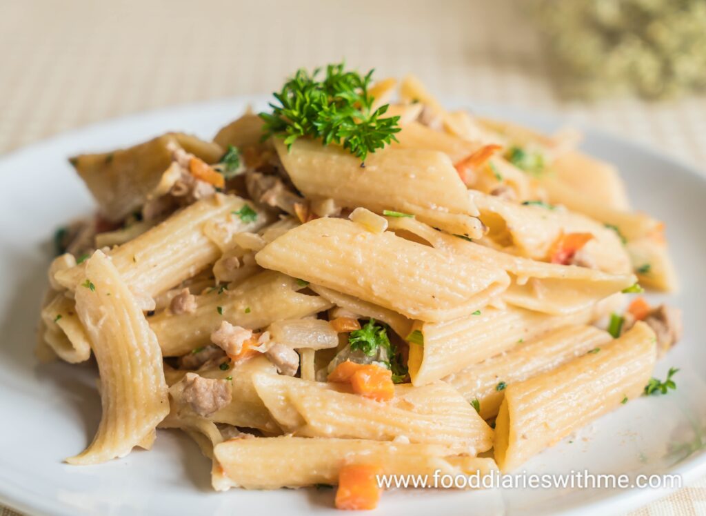 Philly Cheesesteak Pasta Recipe