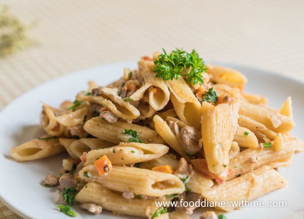 Philly Cheesesteak Pasta Recipe